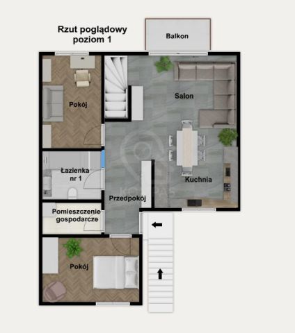 Mieszkanie 4-pokojowe Smolec, ul. Orzechowa. Zdjęcie 16