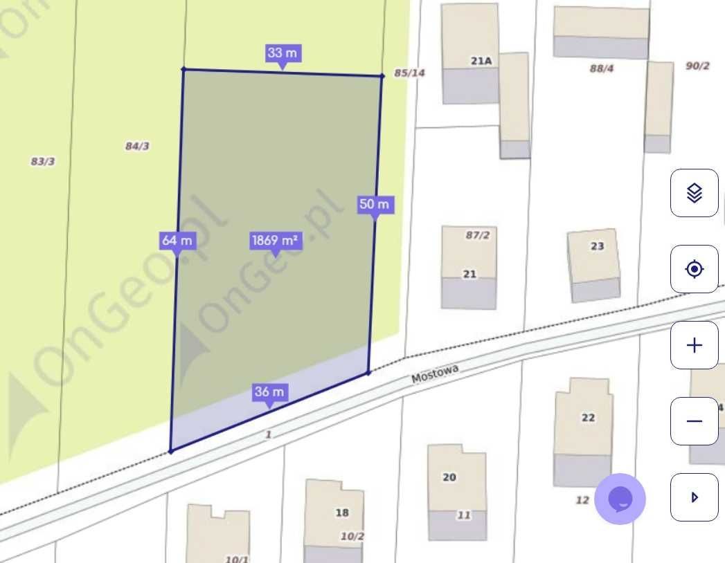 Działka budowlana Czarna, ul. Mostowa. Zdjęcie 3