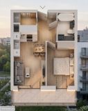 Mieszkanie 2-pokojowe Chorzów Centrum, ul. Astrów. Zdjęcie 2