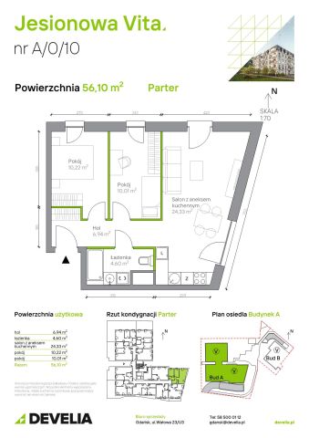 Mieszkanie 3-pokojowe Gdańsk Wrzeszcz, ul. Jesionowa. Zdjęcie 6