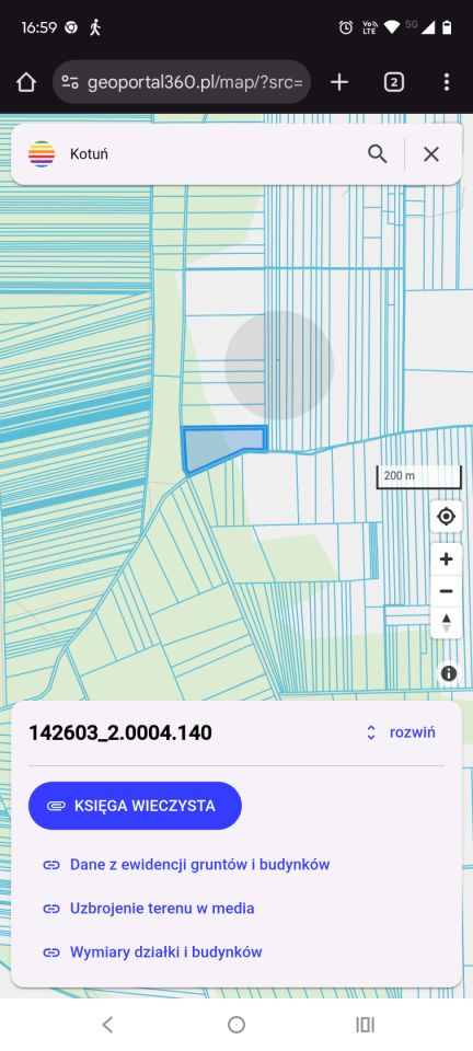 Działka rolna Chlewiska. Zdjęcie 3