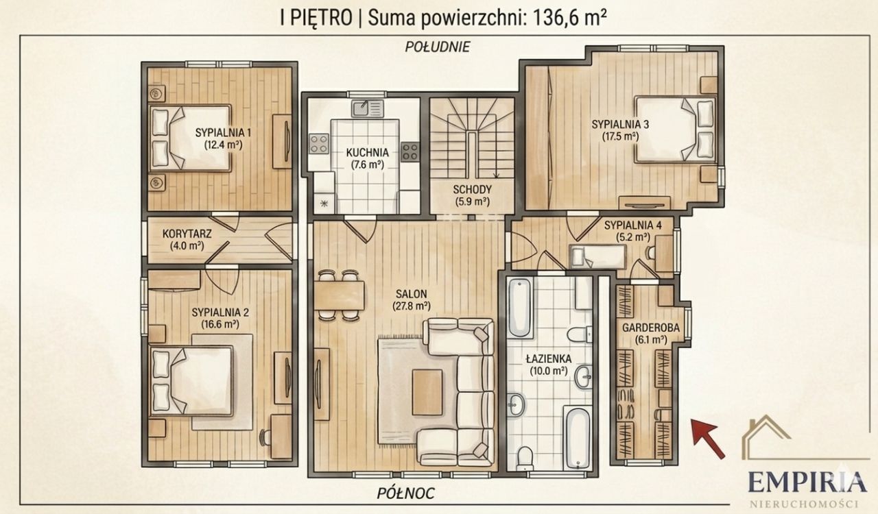 dom wolnostojący, 9 pokoi Czerwonak. Zdjęcie 21