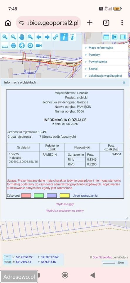 Działka budowlana Pamięcin. Zdjęcie 11