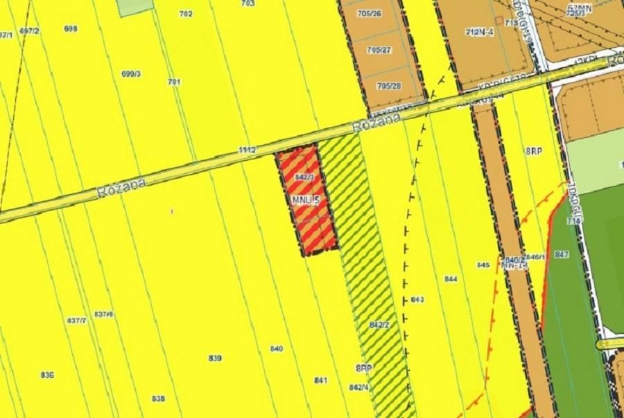 Działka budowlana Urzędów, ul. Różana. Zdjęcie 1
