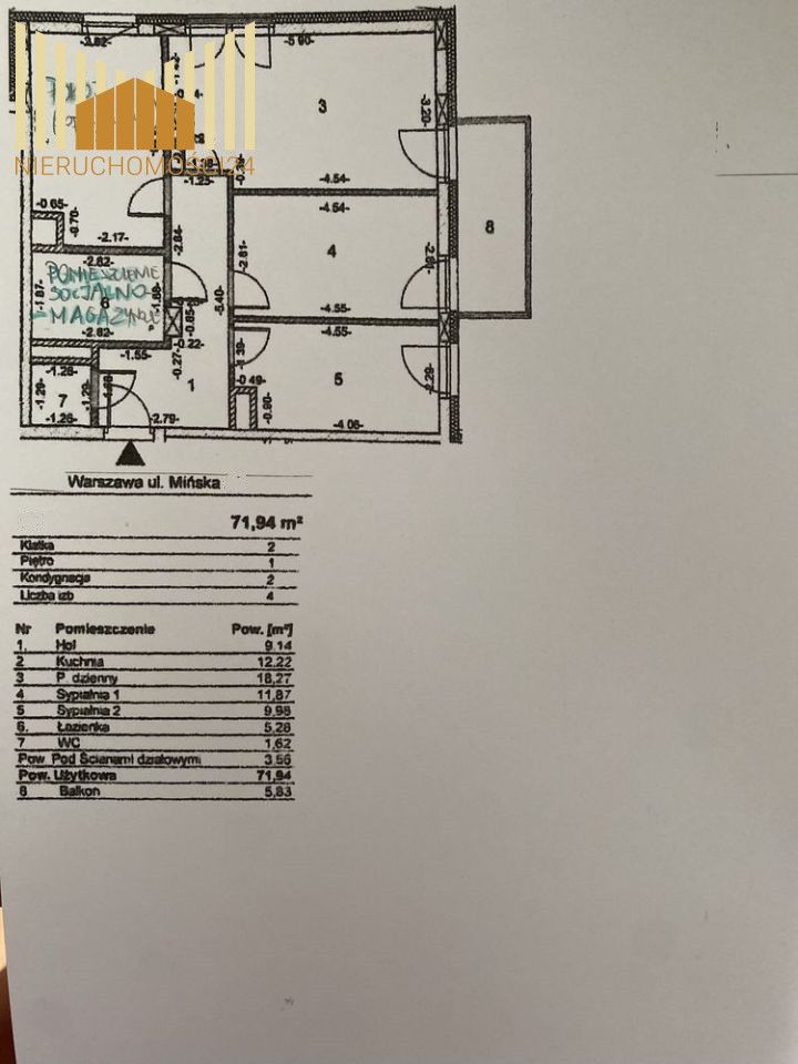 Lokal Warszawa Praga-Południe, ul. Mińska. Zdjęcie 9