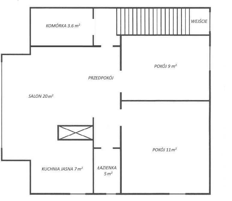 Mieszkanie 4-pokojowe Liszki. Zdjęcie 8