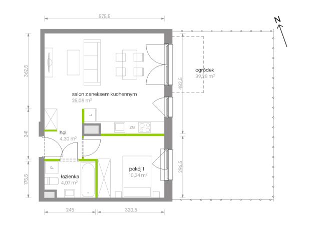 Mieszkanie 2-pokojowe Warszawa Chrzanów, ul. Szeligowska. Zdjęcie 8
