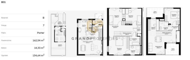 bliźniak, 7 pokoi Warszawa Mokotów. Zdjęcie 6