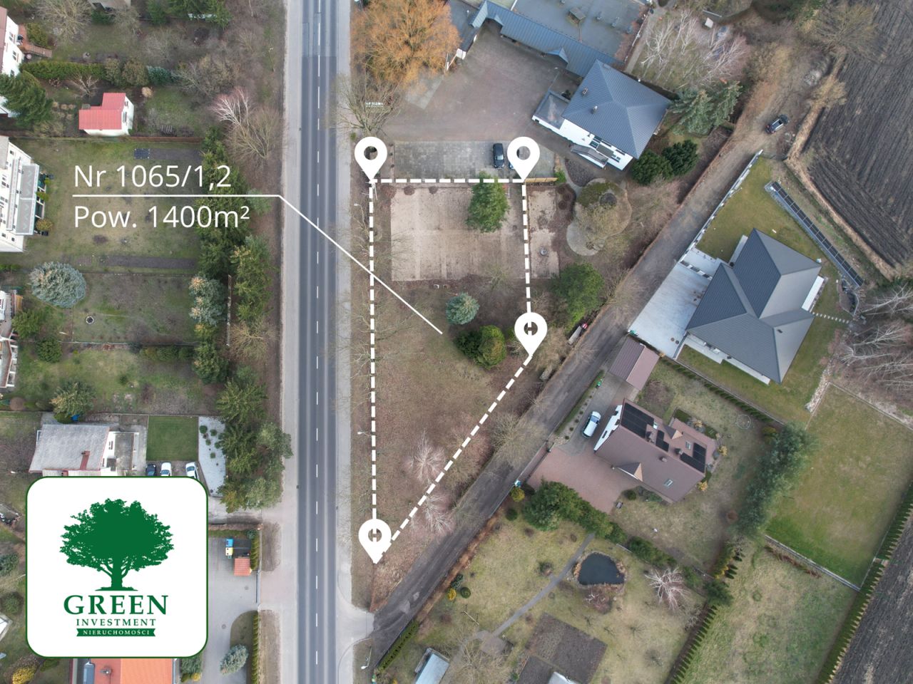 Działka budowlana Rypin, ul. Warszawska. Zdjęcie 3