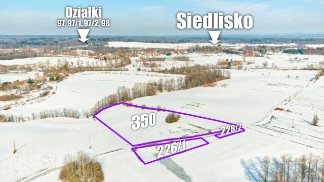 Działka rolna Wydminy. Zdjęcie 1