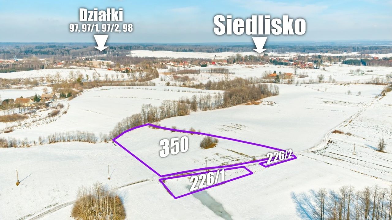 Działka rolna Wydminy. Zdjęcie 1