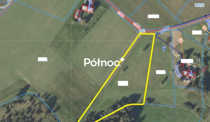 Działka rolno-budowlana Wykroty, ul. Mikołaja Kopernika