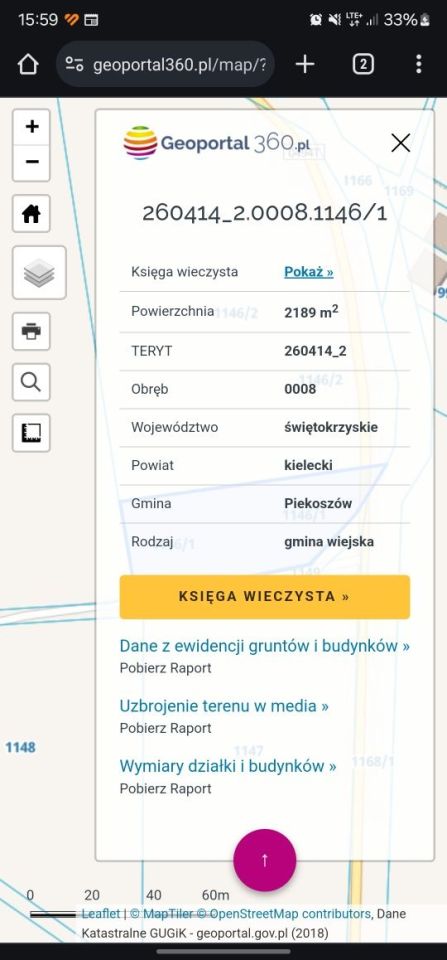 Działka budowlana Łosienek. Zdjęcie 3