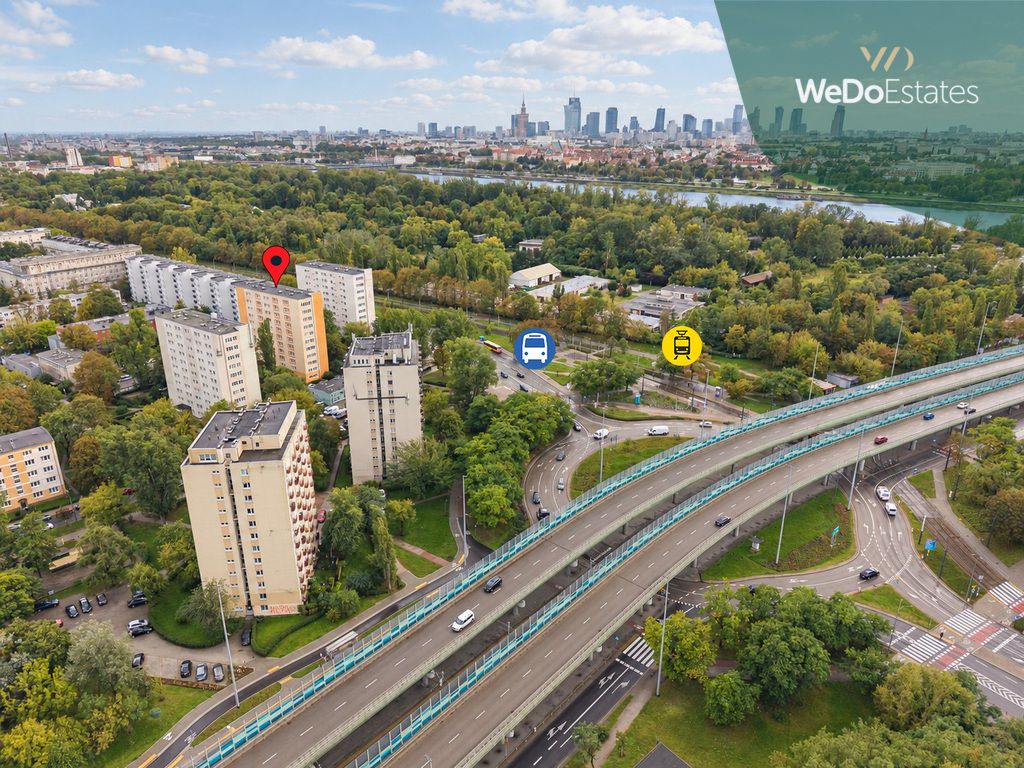 Mieszkanie 3-pokojowe Warszawa Praga-Północ, ul. Karola Darwina. Zdjęcie 2