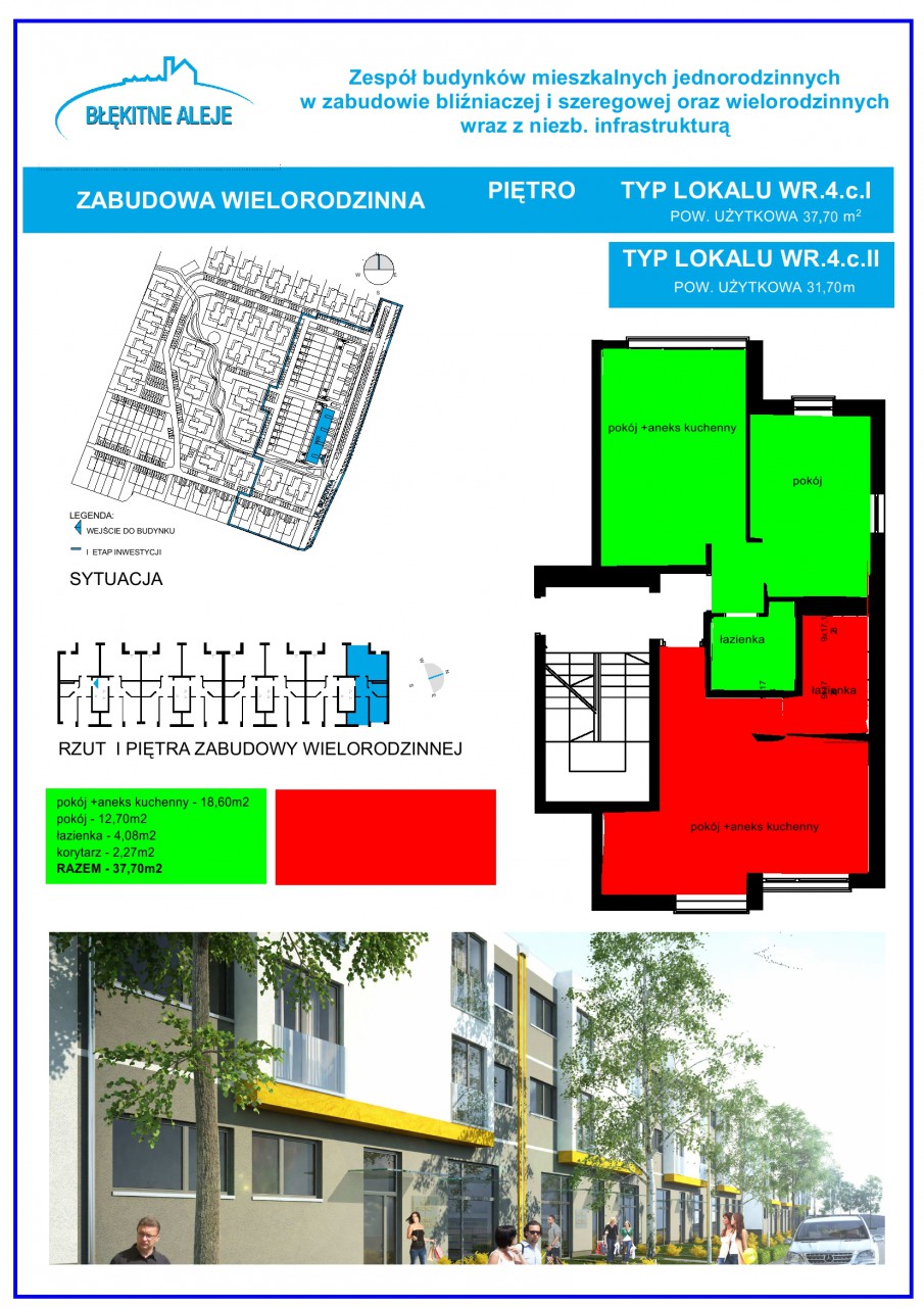 Mieszkanie 2-pokojowe Bielany Wrocławskie, ul. Błękitna. Zdjęcie 6