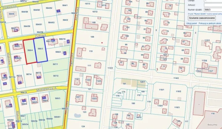 Działka budowlana Połczyno, ul. Łąkowa