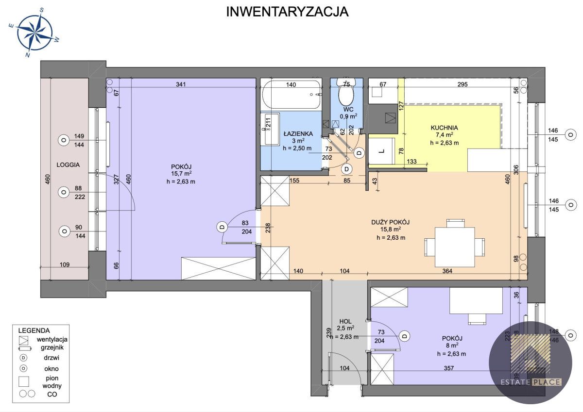 Mieszkanie 3-pokojowe Warszawa Mokotów, ul. Zygmunta Modzelewskiego. Zdjęcie 7