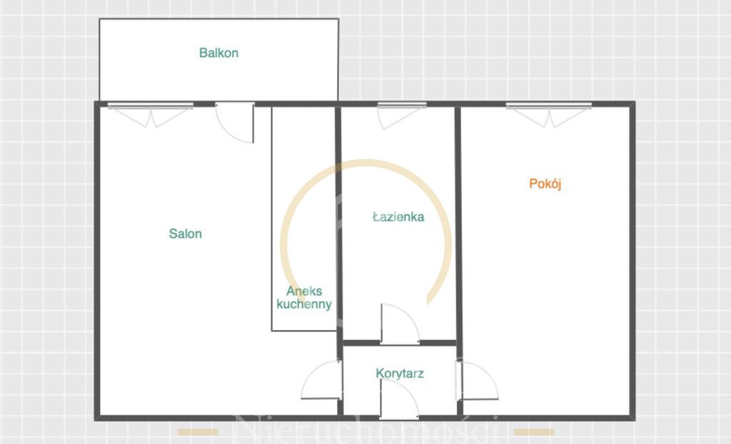 Mieszkanie 2-pokojowe Lublin Wieniawa, ul. Weteranów. Zdjęcie 7