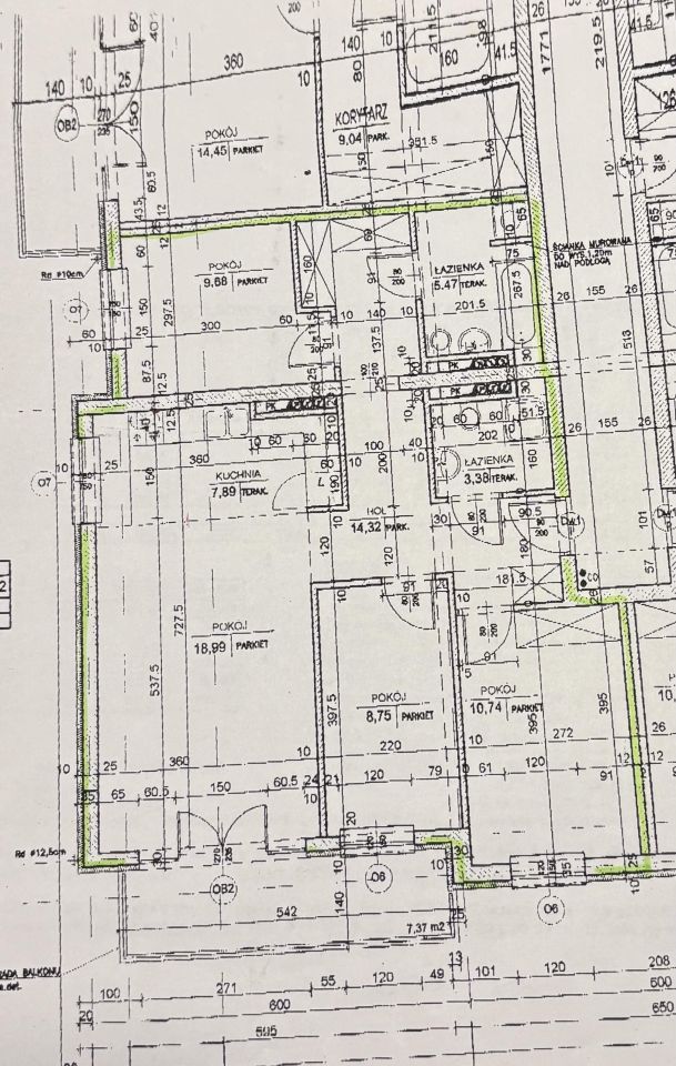 Mieszkanie 4-pokojowe Warszawa Ursynów, ul. Rybitwy. Zdjęcie 17