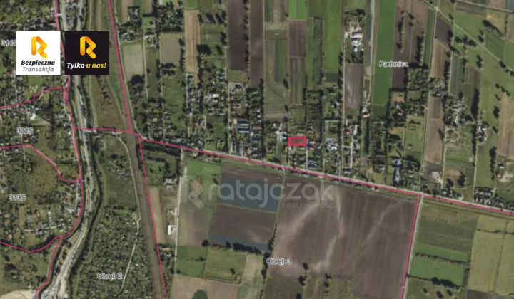 Działka inwestycyjna Radunica, ul. Podmiejska