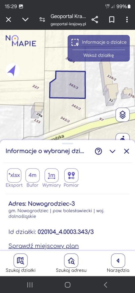 Działka budowlana Nowogrodziec. Zdjęcie 5