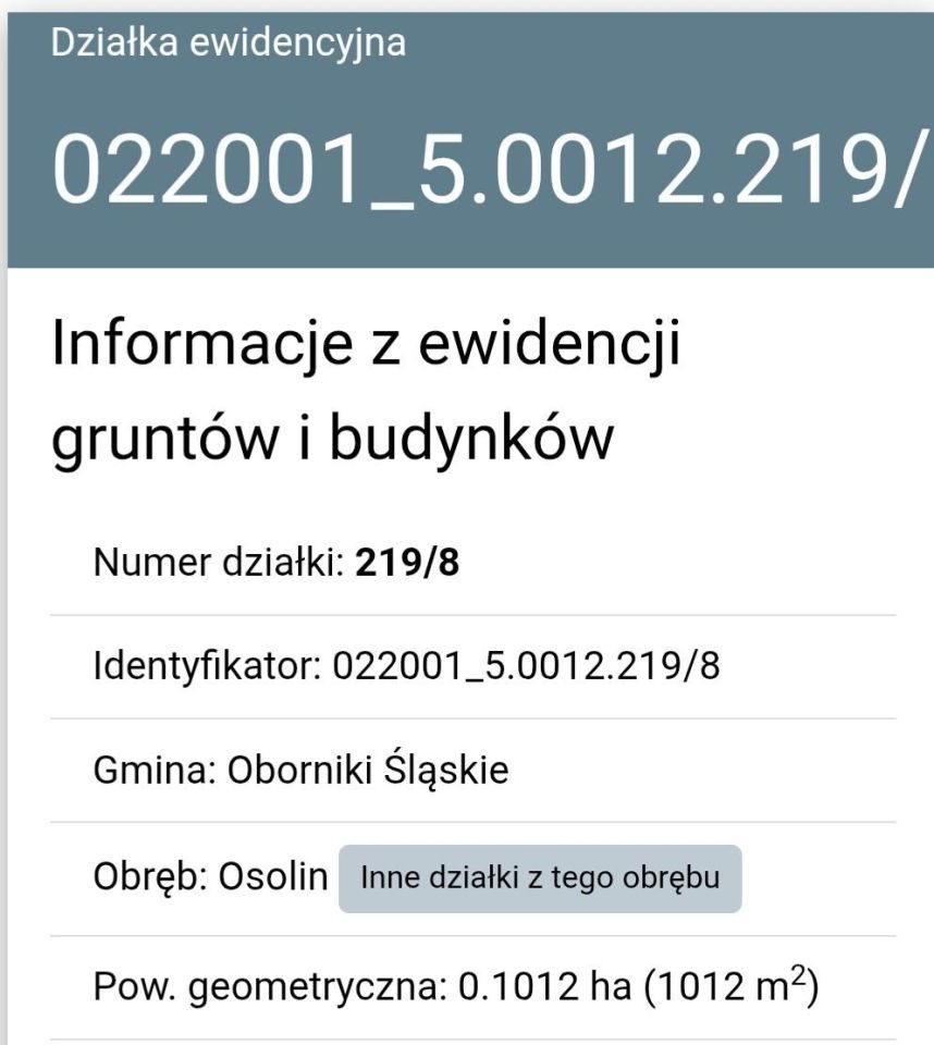 Działka budowlana Osolin, ul. Zielona. Zdjęcie 7
