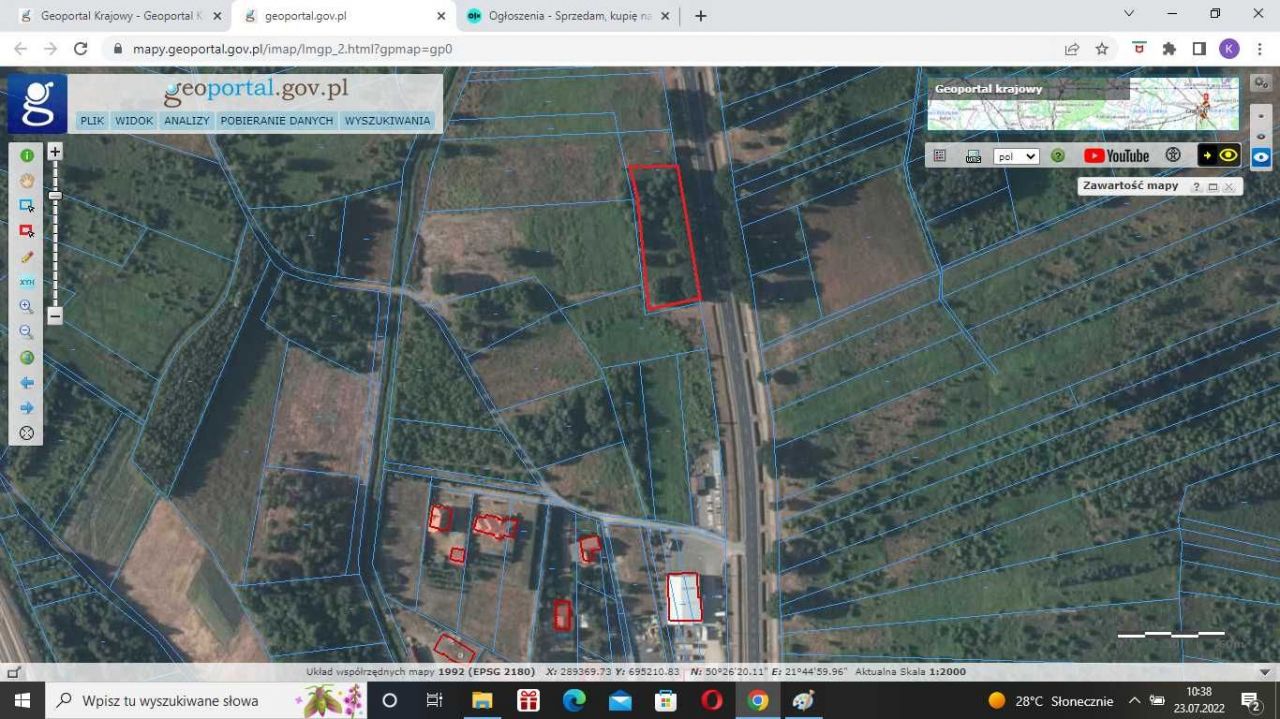 Działka inwestycyjna Nowa Dęba. Zdjęcie 2