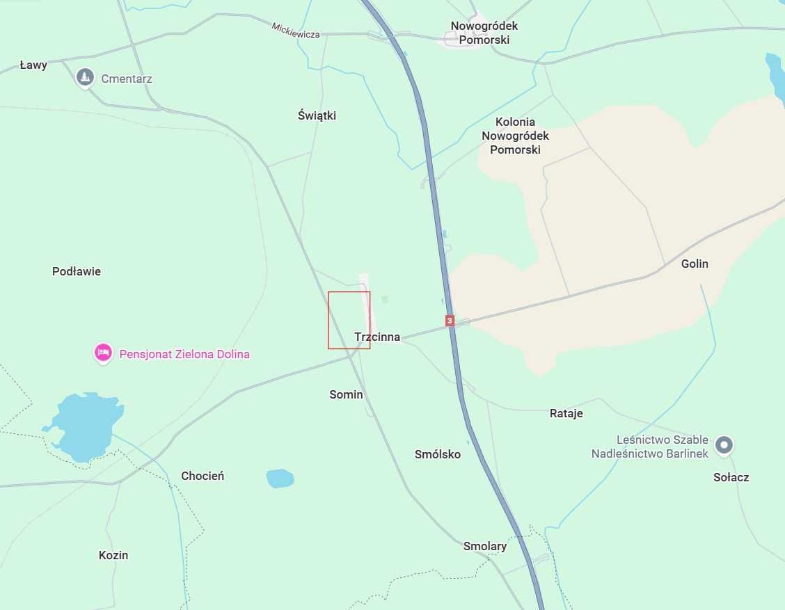 Działka budowlana Trzcinna. Zdjęcie 3