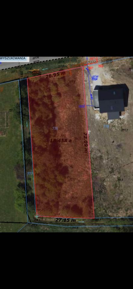 Działka budowlana Radomsko, ul. Częstochowska. Zdjęcie 1