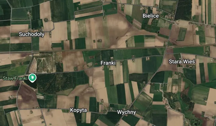 Działka rolna Franki