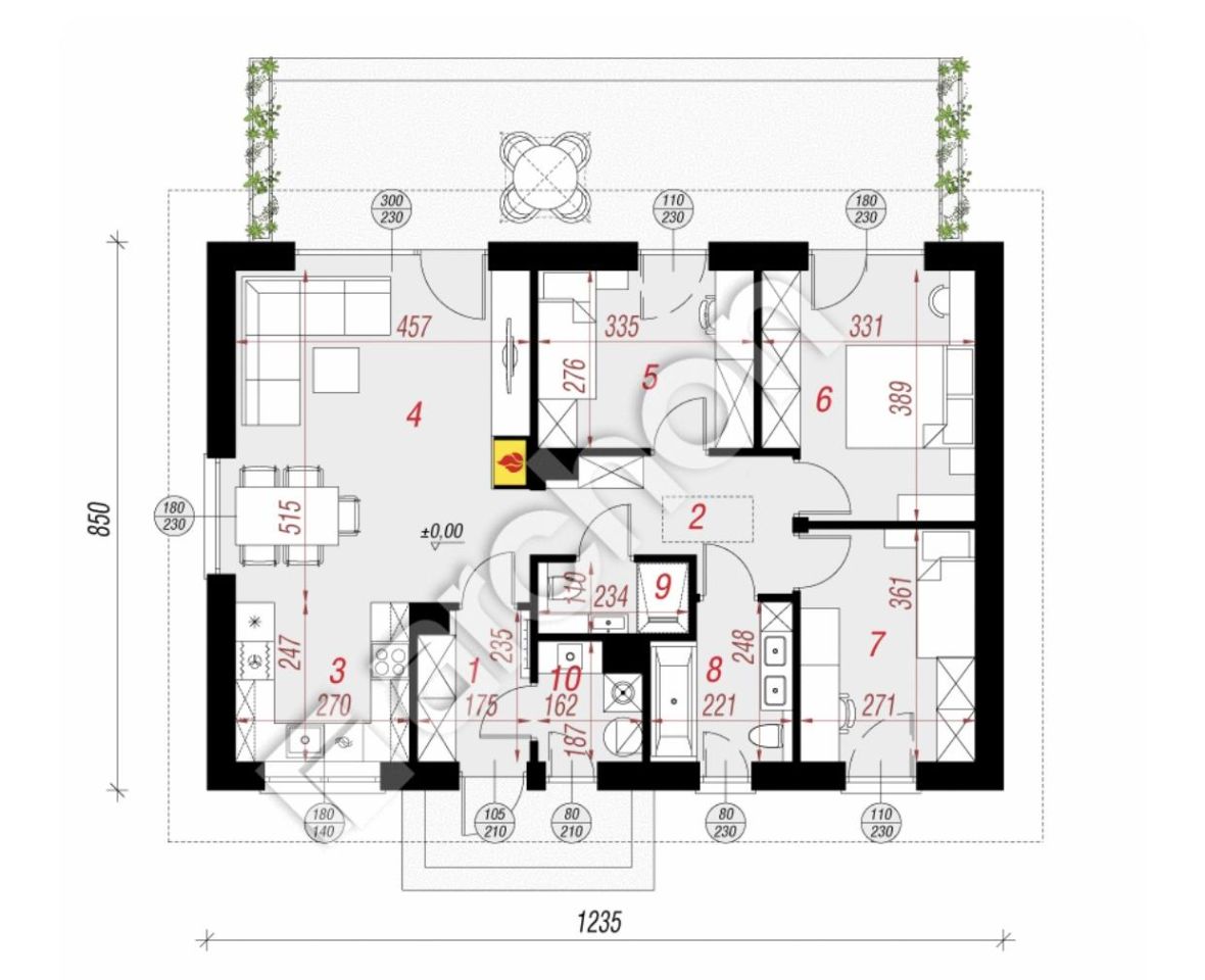 dom wolnostojący, 5 pokoi Bytów, Rzepnica. Zdjęcie 2
