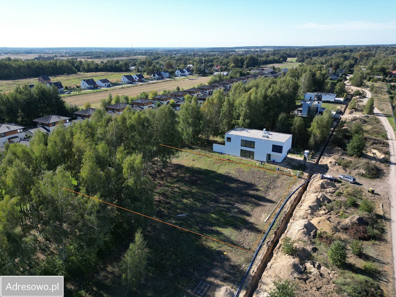 Działka budowlana Łódź Stare Złotno, ul. Aleja Nikoli Tesli. Zdjęcie 12