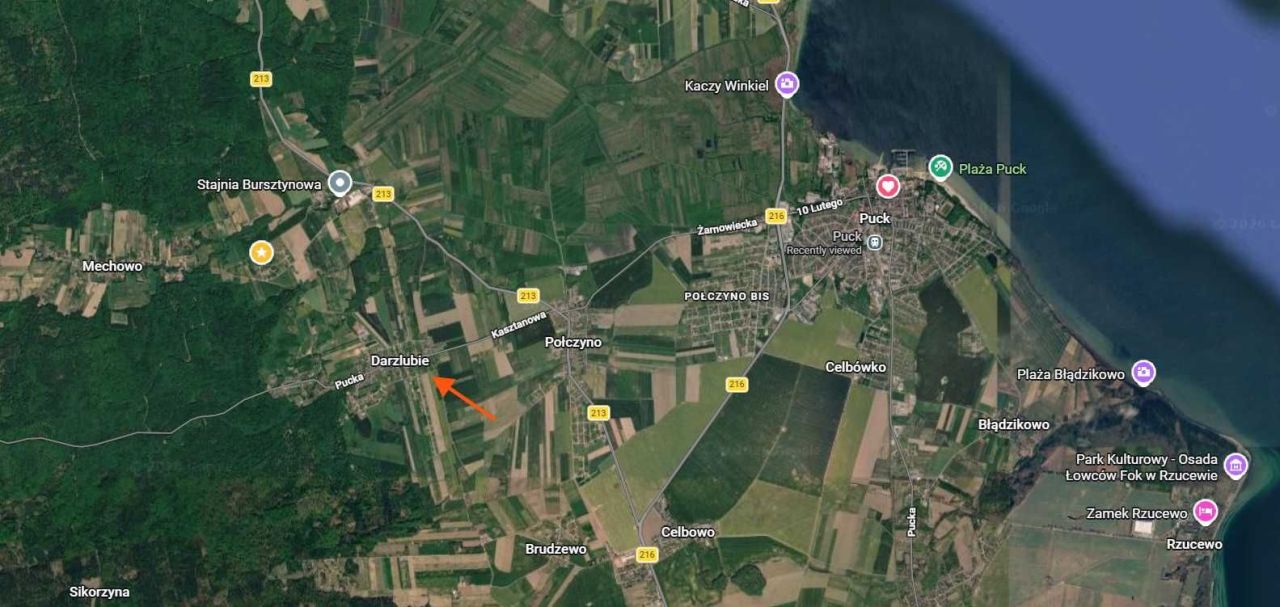 Działka budowlana Darzlubie, ul. Pogodna. Zdjęcie 4