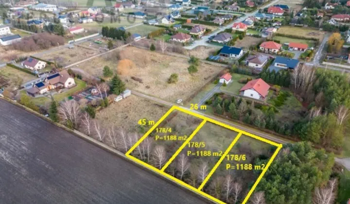 Działka budowlana Powiercie