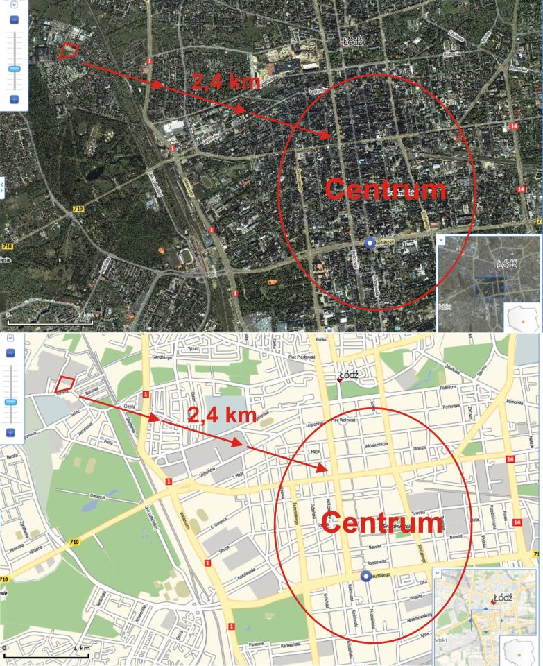 Działka inwestycyjna Łódź Polesie, ul. Siewna. Zdjęcie 1