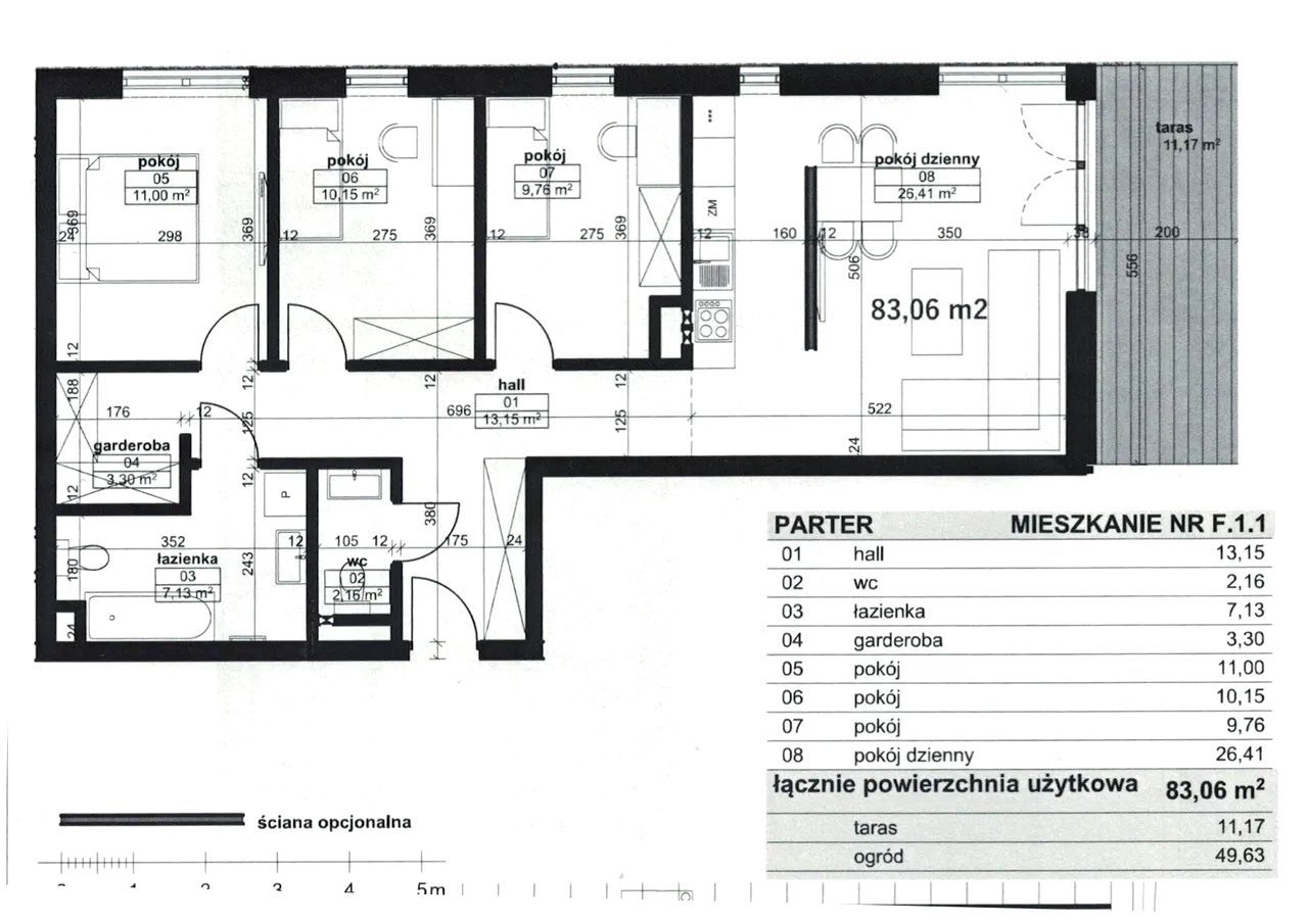 Mieszkanie 4-pokojowe Mysłowice Centrum, ul. Fryderyka Chopina. Zdjęcie 18