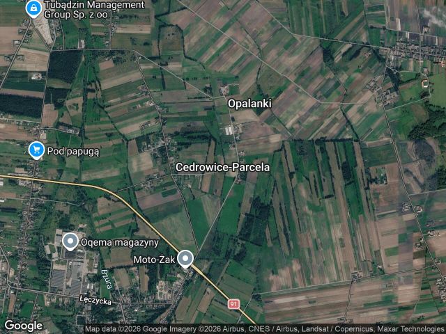 Działka rolno-budowlana Cedrowice-Parcela. Zdjęcie 1