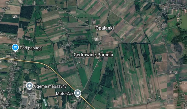 Działka rolno-budowlana Cedrowice-Parcela