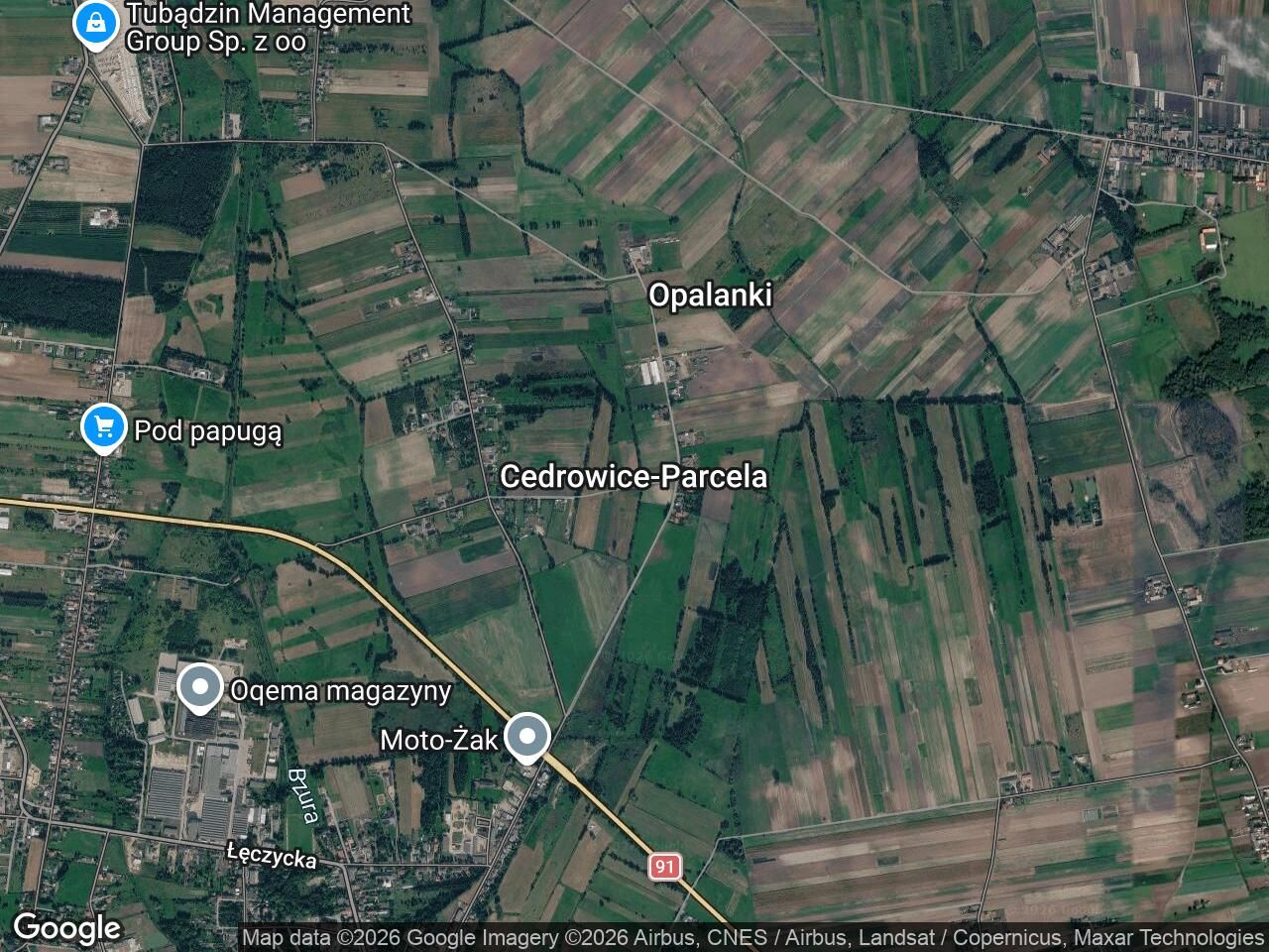 Działka rolno-budowlana Cedrowice-Parcela. Zdjęcie 1