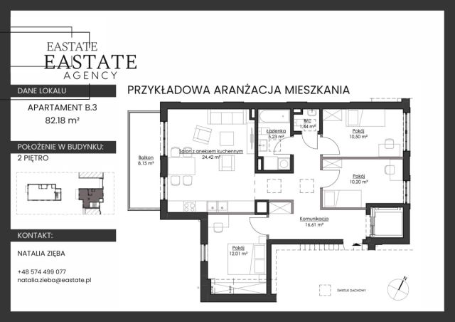 Mieszkanie 4-pokojowe Gdynia Orłowo, ul. Inżynierska. Zdjęcie 8