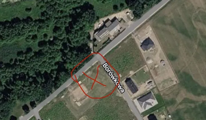 Działka budowlana Nowa Kopernia Polkowiczki, ul. Borówkowa