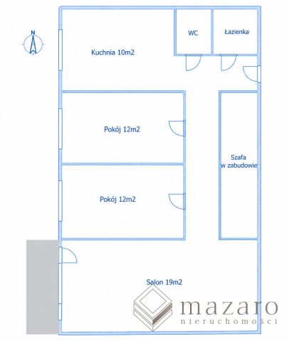 Mieszkanie 3-pokojowe Bydgoszcz Osowa Góra. Zdjęcie 13