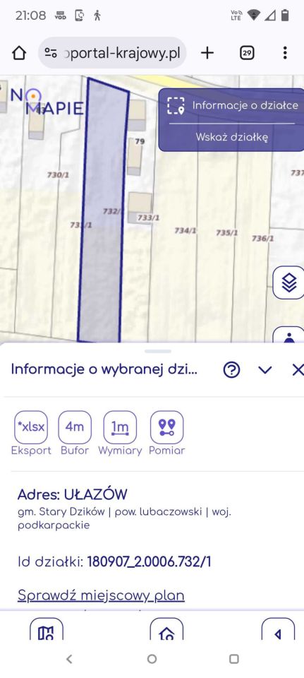 Działka rolna Ułazów. Zdjęcie 2