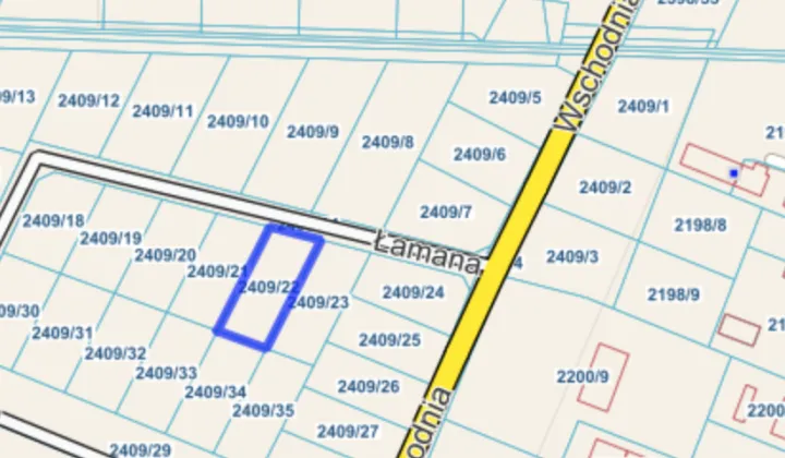 Działka budowlana Rogoźno, ul. Łamana