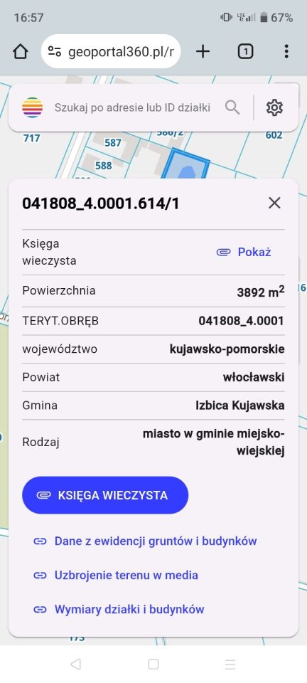Działka budowlana Izbica Kujawska, ul. Zielona. Zdjęcie 2