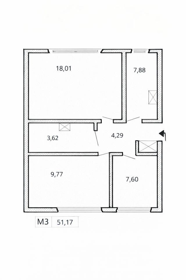 Mieszkanie 3-pokojowe Pakość, ul. Mogileńska. Zdjęcie 10