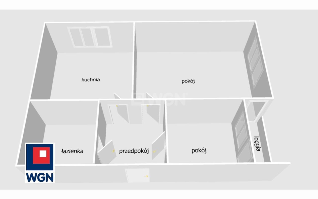 Mieszkanie 2-pokojowe Elbląg Centrum, al. Tysiąclecia. Zdjęcie 10
