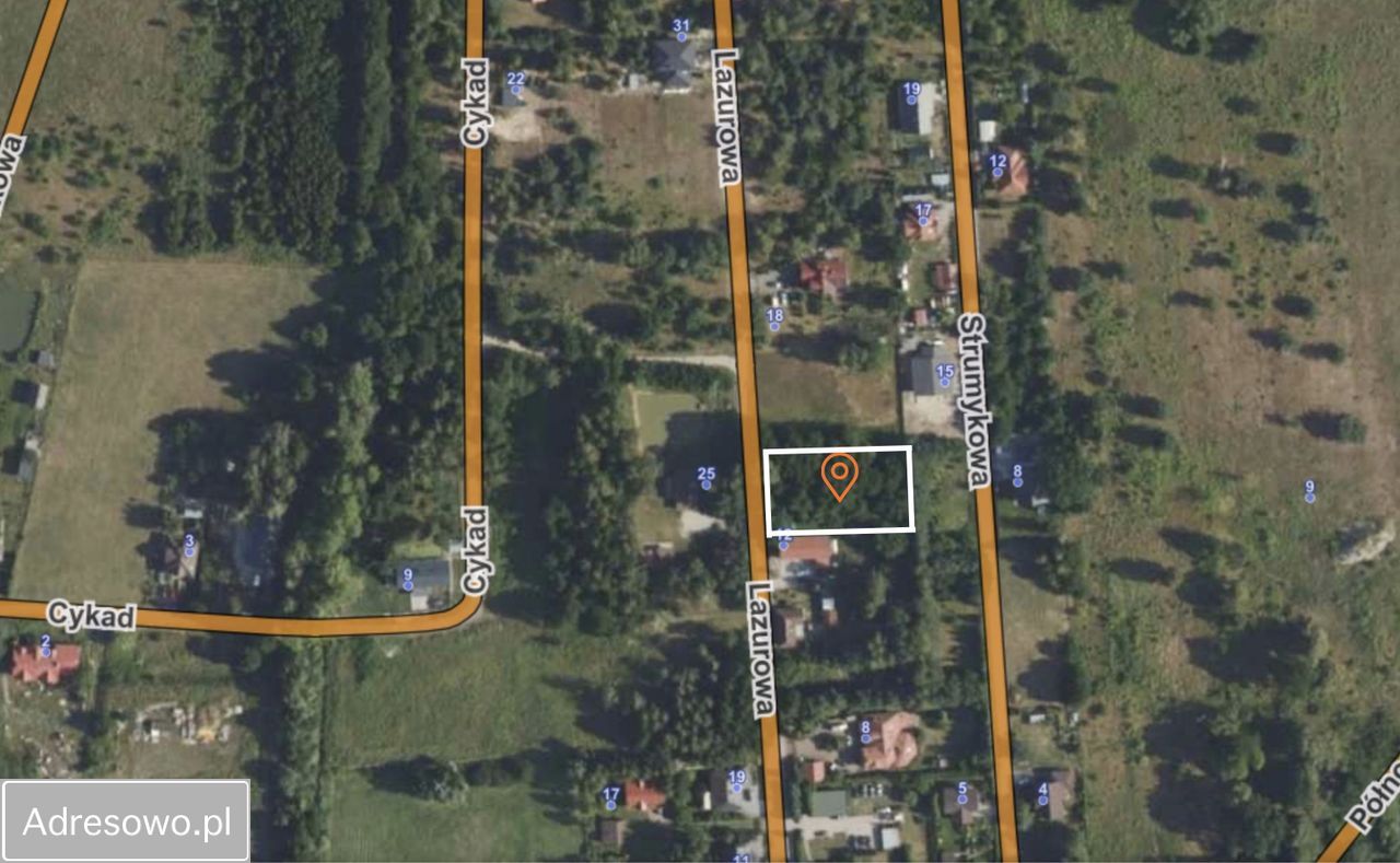 Działka budowlana Urzut, ul. Lazurowa. Zdjęcie 2