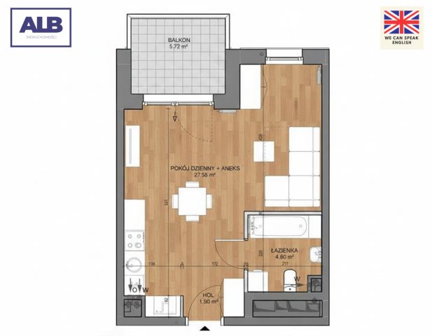 Mieszkanie 1-pokojowe Gdańsk Śródmieście. Zdjęcie 9