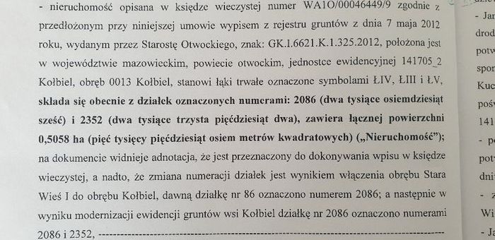 Działka rekreacyjna Kołbiel. Zdjęcie 6